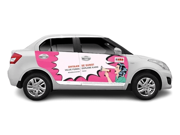 out door branding car